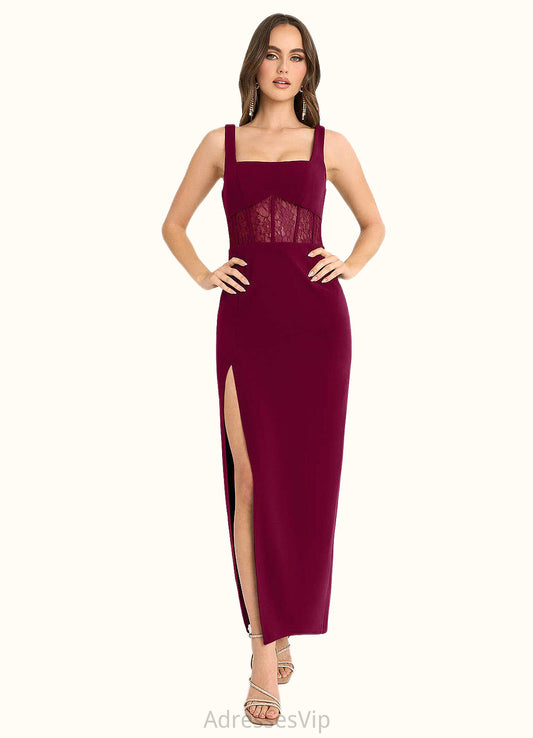 Melissa Lucia Merlot Lace Corset Maxi Dress Atelier Dresses | Azazie HCP0022875