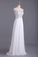 2023 Popular Prom Dresses Sweetheart Chiffon With Beading Floor Length White