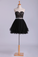2024 Sweetheart A Line Short Homecoming Dress With Applique Beaded