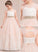 Scoop Flower Girl Dresses Girl Erin Ball-Gown/Princess Flower Floor-length - With Dress Sleeveless Beading Satin/Tulle/Lace Neck