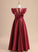 Flower Sleeves Neck - Scoop A-Line Girl Floor-length Satin With Beading/Sequins Laci Dress Flower Girl Dresses Short
