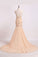 2024 Sweetheart Prom Dresses Mermaid/Trumpet With Beading