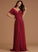Dresses A-line Formal Dresses Jersey V-Neck Marisol