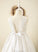 Neck Satin/Tulle/Lace - Train Sash Girl Ball-Gown/Princess Sleeveless Flower Dress Jennifer Sweep With Scoop Flower Girl Dresses