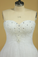 2024 Plus Size Sweetheart Beaded Bust Empire Waist A Line Wedding Dress Chapel Train Tulle With Lace