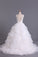 2024 Hot Wedding Dresses V-Neck A Line Organza With Beading And Sash