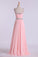 2024 Prom Dresses A-Line Floor Length Straps Chiffon