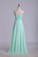 2023 Prom Dresses Empire Waist A Line Floor Length With Beads&Handmade Flowers