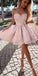 A-Line Sweetheart Short Party Pink Diana Homecoming Dresses Dresses HC10348