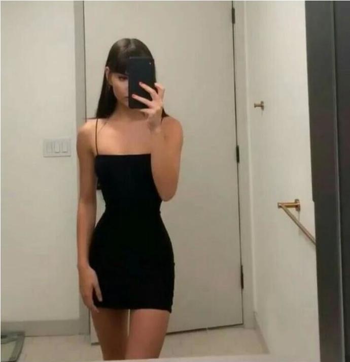 Sexy Straps Black Short Homecoming Dresses Hana Dress Mini HC12978
