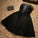 Dylan Homecoming Dresses Black Sparkle Beaded Sweetheart Tulle Black HC13176