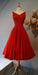 Homecoming Dresses Lace A Line Jeanie Red Dress Dress HC1628