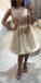 Homecoming Dresses Jaiden Short Tulle Ruffles Sequin Top HC2277