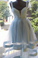 BLUE TULLE Ginny Homecoming Dresses SHORT DRESS BLUE TULLE HC2386