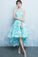 Homecoming Dresses Nylah Lace Green High Low For Teens HC2662