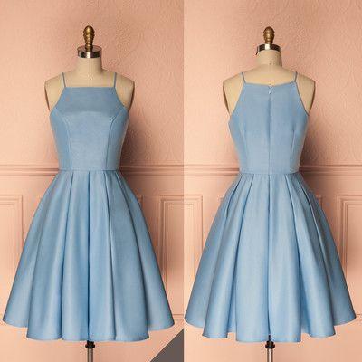 Brooke Homecoming Dresses Elegant Short Dress Simple Gown HC3057