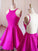 Kenna Pink Homecoming Dresses Cute Hot With Open Back HC3584