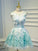 A-Line Scoop Tulle Short Juniors Jade Homecoming Dresses Dress HC3652