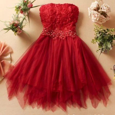 Charming Strapless Short With Natalee Homecoming Dresses Chiffon Appliques HC3813