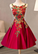 BURGUNDY LACE Aniya Homecoming Dresses APPLIQUE SHORT DRESS LACE HC3895