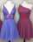 Beading Bodice Light Blue Lorelei Homecoming Dresses Tulle HC4339