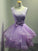 Aline Purple Homecoming Dresses Lace Lorelai Sheer Back Sleeveless HC4377