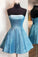 Homecoming Dresses Suzanne Lace Sparkle -Up Strapless Short HC4525