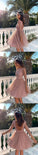 Pink Daniela Homecoming Dresses Tulle Sequins Short Dress HC4581