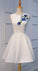 Unique White Lace Homecoming Dresses Marley Applique Cheap Short HC8824