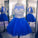 Elegant Beaded Royal Blue Homecoming Dresses Gabriella Tulle Short HC9353