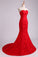 2023 Evening Dresses Mermaid/Trumpet Sweetheart Lace Court Train