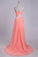 2023 One Shoulder Pleated Bodice With Beaded Applique Court Train Evening Dresses
